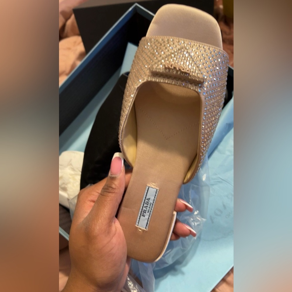 Prada slides BRAND NEW, NEVER WORN